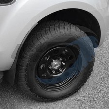 Mitsubishi L200 Series 6 2019-2021 17x8 Black Modular Steel Wheel