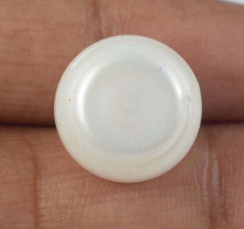 Natural Tahitian White South Sea Pearl 11.50 Ct Round Gemstone Certified E17994 - Picture 8 of 8