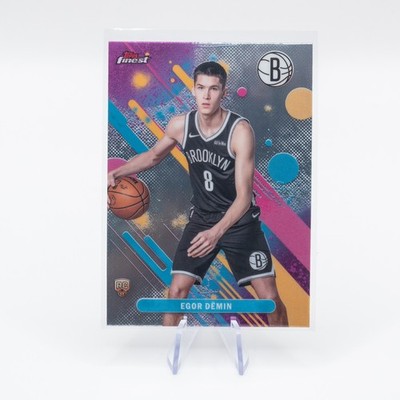 Egor Demin #8 RC Common 2025-26 Topps Finest Nets