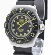 [MINT] TAG Heuer Formula 1 376.508 Black Yellow 28mm Quartz Women's Watch