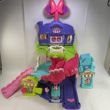Vtech Disney GO GO Smart Wheels Minnie Mouse Around Town Playset