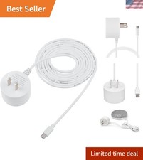 Sturdy 12-Inch Micro B Power Adapter - Compatible with Google Home Mini System