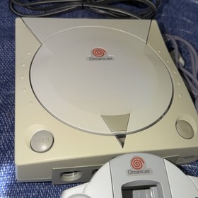 Sega Dreamcast HKT-3020 Console Bundle w/OEM Controller Cables Working!