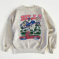 1993 AFC Champs Buffalo Bills Looney tunes basic style AN59740