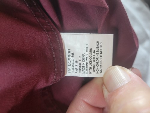Ely Cattleman Camicia Uomo XLT Extra Large Alta Western Pearl Snap Rodeo Cowboy - Foto 5 di 5