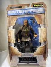 Star Trek Enterprise Nausicaan Captain 7" Art Asylum 2002 Action Figure Sealed