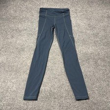 Athleta Girl Leggings Girls 2XL 18 Blue High Rise Ankle Pocket Stretch Athletic