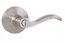 Defiant Naples Satin Nickel Bed/Bath Door Lever