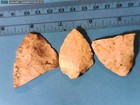 8 MIXED PARTIAL ARROWHEAD POINT SPEAR ARTIFACT LOT FROM UNKNOWN   LOT #AD098 — photo 6