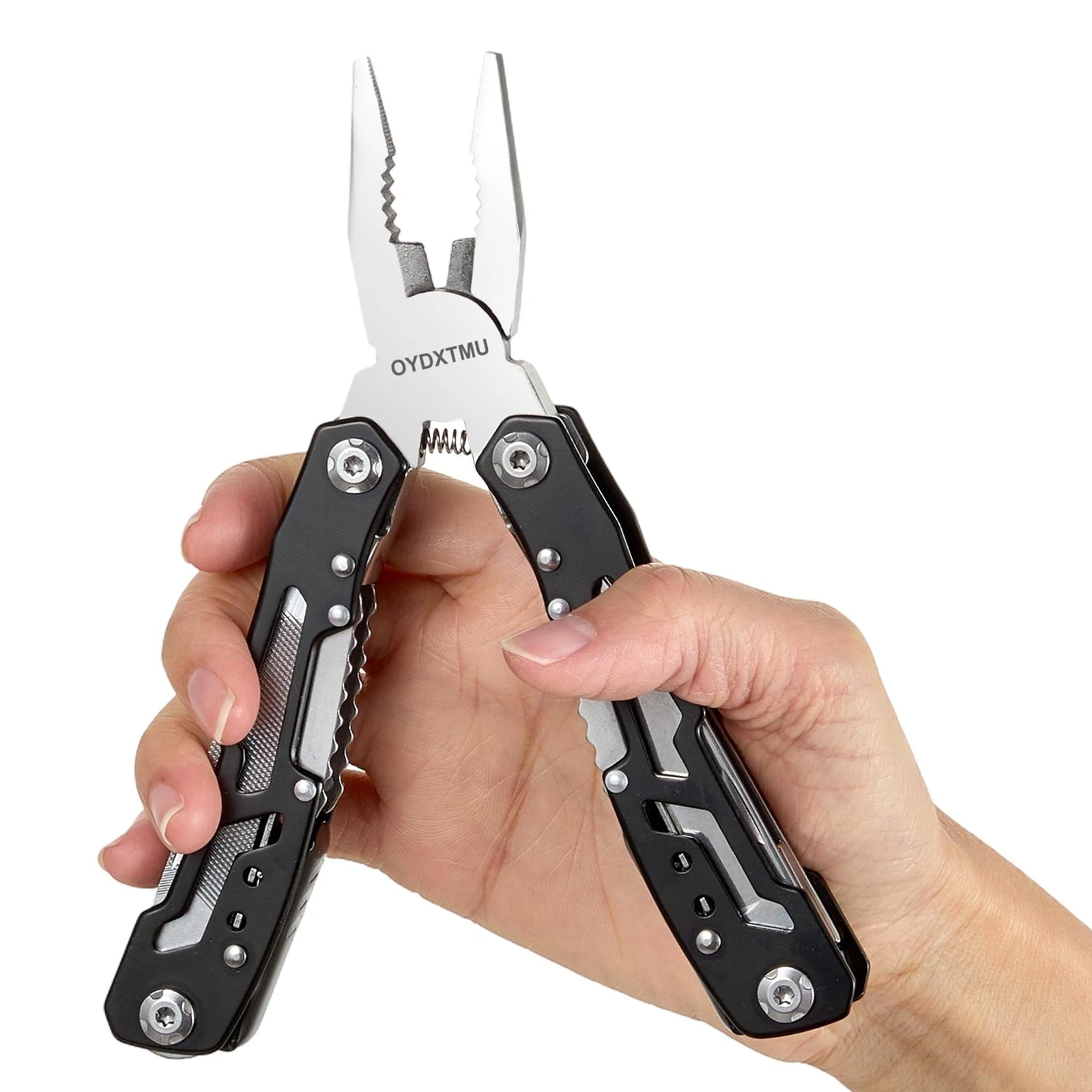 Outdoor 25-In-1 Mini Multitool plier,Portable EDC Gear with Safety Locking,Ny...