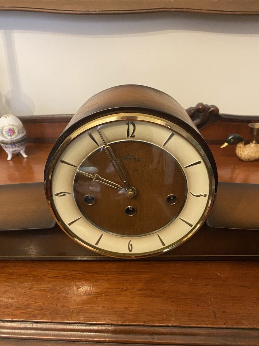 Franz Hermle & Sohn 置き時計 Vintage Solar (Franz Hermle) Chiming Mantle Clock | eBay