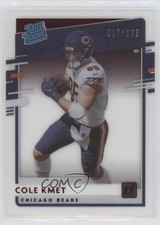 2020 Panini Chronicles Clearly Donruss Rated Rookie Red 17/199 Cole Kmet 0r4o