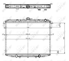Radiateur Ford MAVERICK