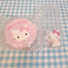 Lindo juego de prendedores secretos y pinceles compactos Sanrio Charmmy Kitty sin usar, en caja