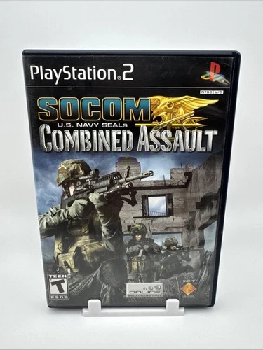 SOCOM US Navy Seals Combined Assault - (PlayStation 2 PS2) - Complete CIB TESTED