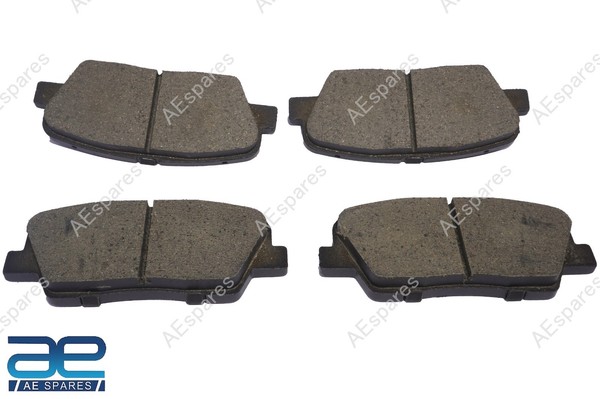 Bremsbelag Hinterachse FüR Hyundai Santa Fe 2009-2013 58302-2PA70 4Er-image
