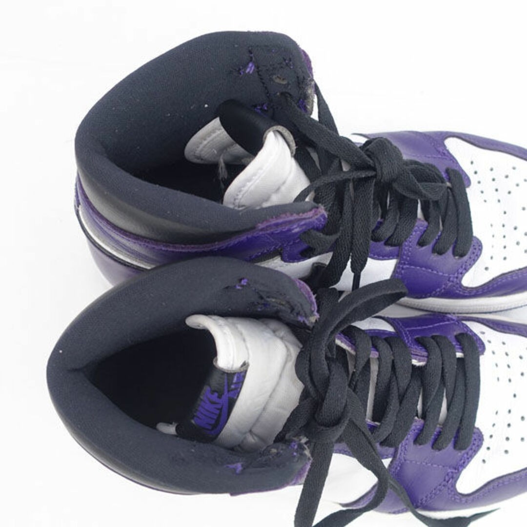 シューズ(男性用) Nike AIR Jordan 1 high Court Purple 27.5 Air Jordan 1 High, Court Purple 2.0 – Impossible Kicks