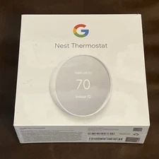 SEALED Google Nest Thermostat G4CVZ Smart Thermostat WiFi Snow