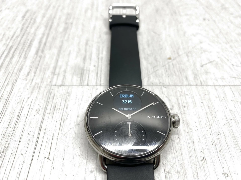 Smartwatch Withings ScanWatch nero EKG SPO2 MERCE DI SERIE B - Immagine 2 di 4