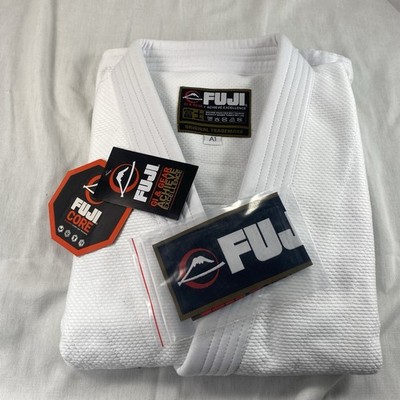 New Fuji Sports Gi White Kimono Men's A1 Cotton Blend NWT NO Belt