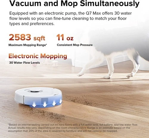Roborock Q7 Max Saugroboter mit Wischfunktion & LiDAR Navigation - Bild 3 von 4