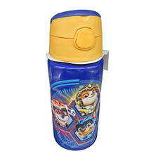 Paw Patrol Kinder Trinkflasche 500ml  Aluminium  Strohhalm