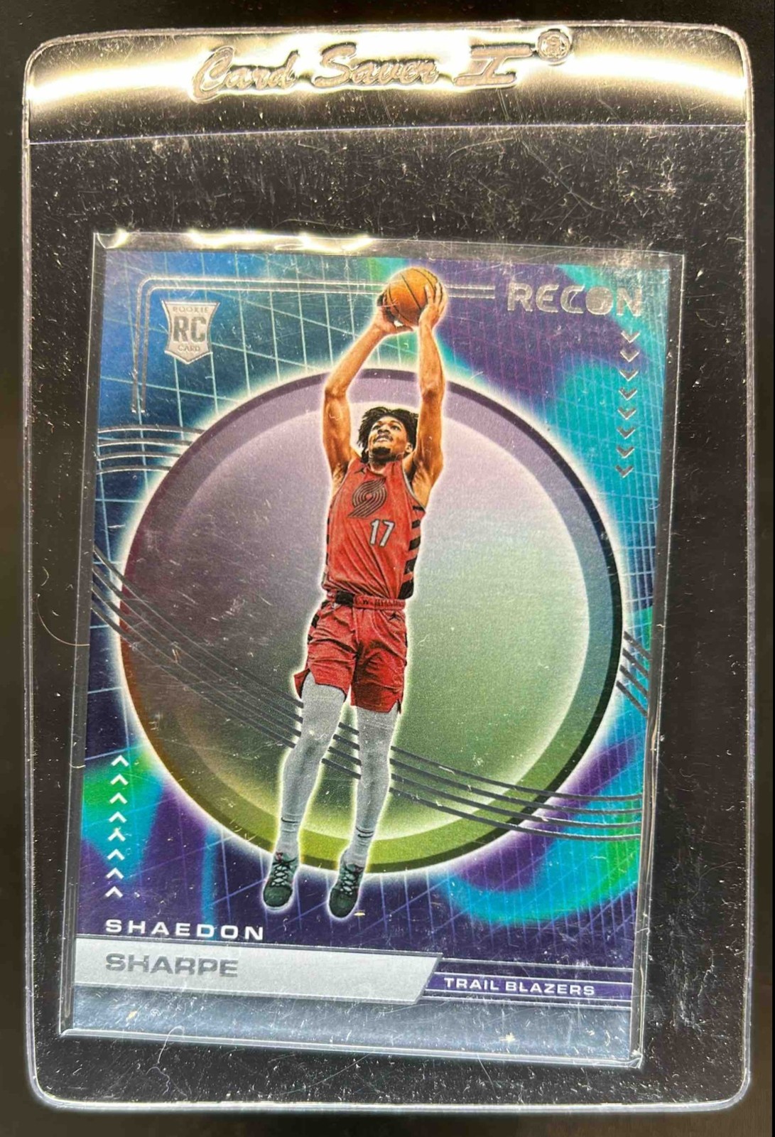 2022-23 Panini Recon Shaedon Sharpe RC Rookie #240 Trail Blazers