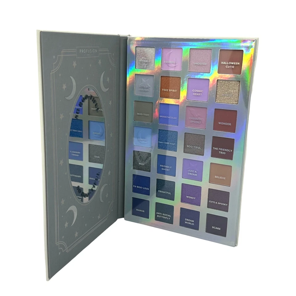Profusion Cosmetic The Friendly Ghost Casper 28 Shade Eyeshadow Palette Make-Up - Image 2 of 3