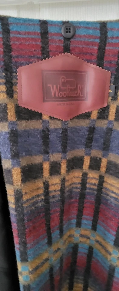 Vintage Woolrich Wool Sweater & Nylon Jacket Coat Shell Plaid Men's XL liner - Image 3 of 4