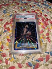 2019 Donruss Rated Rookie Darius Garland Blue Laser Press Proof /49 PSA 9