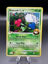 Pokémon TCG Roserade GL lv22 12/111 Platinum Rising Rivals Holo LP