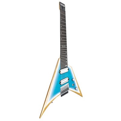 Ormsby Guitars Run 16 Headless Metal V 7 Icy Cool - E-Gitarre