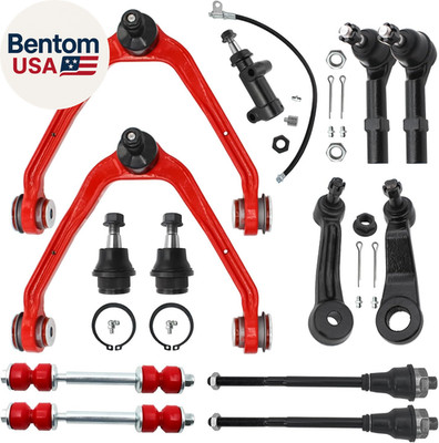 AWD 4WD Front End 13Pc Suspension Control Arm Kit for Chevy Silverado GMC Sierra