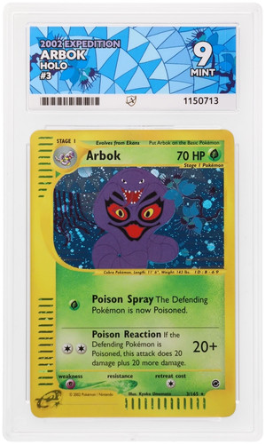 Arbok graded ACE 9 for sale on eBay