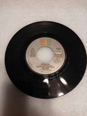 JOHN WAITE - For Your Love/Missing You - 7'' 45 RPM  Record B-8212. B10 