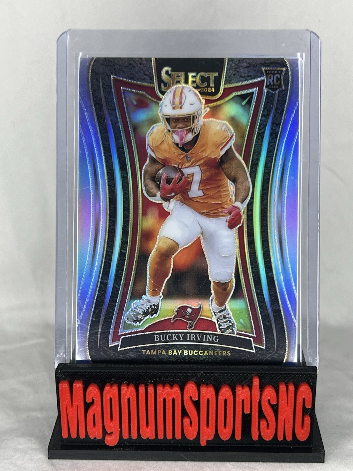 2024 Panini Select Bucky Irving Suite Level Silver Prizm RC #313