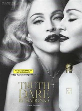 MADONNA Fragrances 1-Page PRINT AD 2012 POP ICON beautiful woman