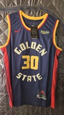 Nike Authentic Golden State Warriors Steph Curry Jersey Size 50 City Edition NBA