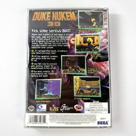 Duke Nukem 3D for Sega Saturn - CIB Complete in Box + Reg Card EXCELLENT DISC