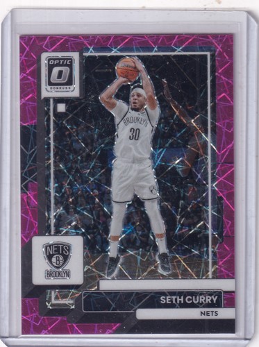 2022-23 Donruss Optic #29 Seth Curry Pink Velocity #/79