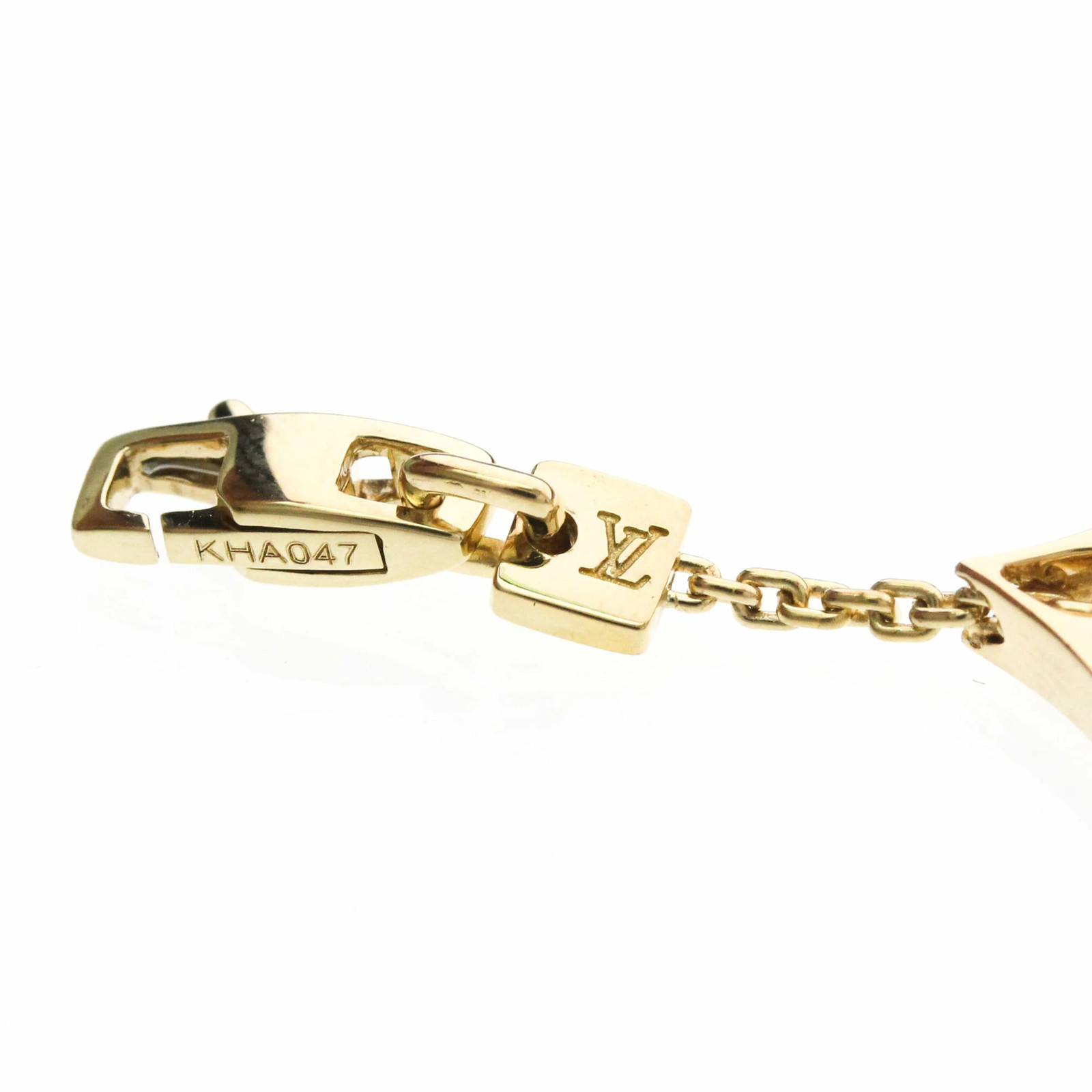 LOUIS VUITTON Bracelet Monogram K18 Yellow G(K18YG) None Bracelet Gold Authentic image 10