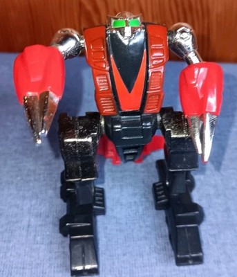 GoBots Machine Robo Zarios 1984 Black Red Scorpion