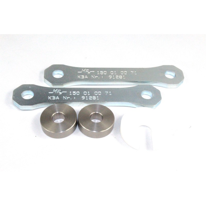 Kit de rabaissement Tecnium 7 Suzuki GSR 750 pour stabiliser les pieds au sol