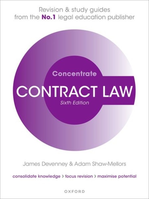 Contract Law Concentrate by James Devenney, Adam Shaw-Mellors - - Image 2