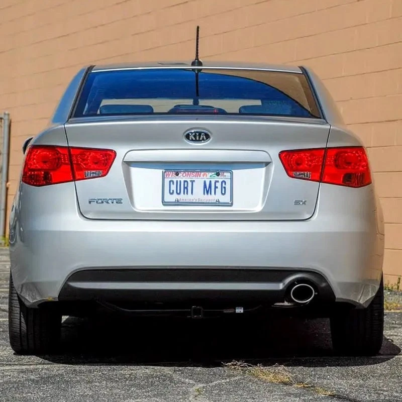 For Kia Forte 10-13 Trailer Hitch Class 1 Round Exposed Trailer Hitch w 1-1/4" Foto 3 de 4