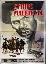 CINEMA-manifesto STIRPE MALEDETTA scott brady, anne bancroft;