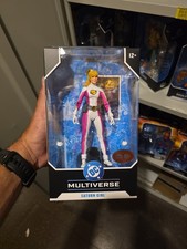 McFARLANE TOYS DC MULTIVERSE DC CLASSICS SATURN GIRL RED PLATINUM IN HAND