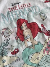 Vtg The Little Mermaid Ariel Standard Pillowcase Disney NICE