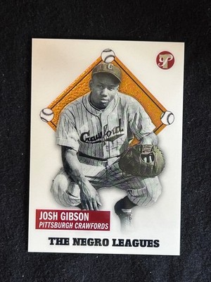 2005 Topps Pristine Josh Gibson /999 127 Pittsburgh Crawfords