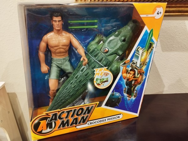 ACTION MAN CROCODILE MISSION HASBRO 2009